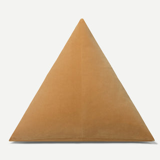 BEIJA Pyramid Throw Pillow in Camel