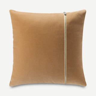 SOPHIE Square Throw Pillow in Camel