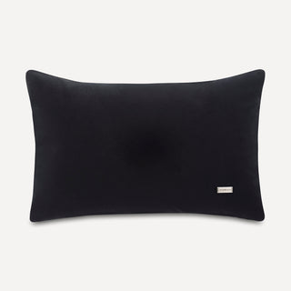 Shop our black designer lumbar pillow, the BIANCA. Handmade from the finest velvet and materials by skilled craftspersons in our Manhattan studio.