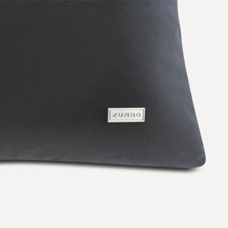 Shop our gray designer lumbar pillow, the BIANCA. Handmade from the finest velvet and materials by skilled craftspersons in our Manhattan studio.