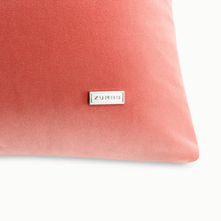 Shop our pink designer pillow, the BIANCA. Handmade from the finest velvet and materials by skilled craftspersons in our Manhattan studio.