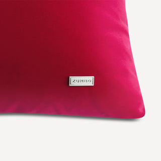 Shop our fuchsia designer pillow, the BIANCA. Handmade from the finest velvet and materials by skilled craftspersons in our Manhattan studio.