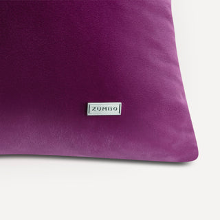 Shop our purple designer pillow, the BIANCA. Handmade from the finest velvet and materials by skilled craftspersons in our Manhattan studio.