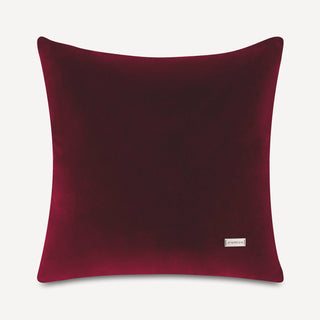 Shop our burgundy designer pillow, the BIANCA. Handmade from the finest velvet and materials by skilled craftspersons in our Manhattan studio.