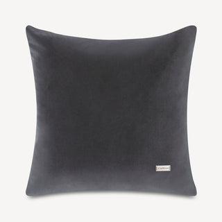 Shop our gray designer pillow, the BIANCA. Handmade from the finest velvet and materials by skilled craftspersons in our Manhattan studio.