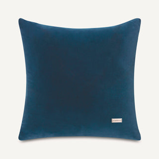 Shop our blue designer pillow, the BIANCA. Handmade from the finest velvet and materials by skilled craftspersons in our Manhattan studio.