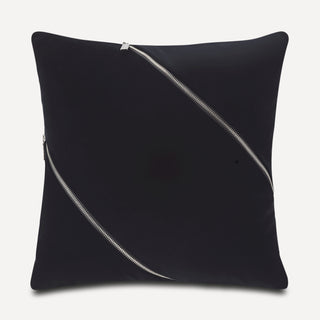 Shop our black decorative throw pillow, the CASEY. Handmade from the finest velvet and materials by skilled craftspersons in our Manhattan studio.