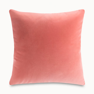 Shop our pink decorative throw pillow, the CASEY. Handmade from the finest velvet and materials by skilled craftspersons in our Manhattan studio.