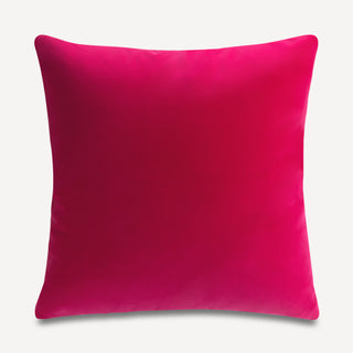 Shop our fuchsia decorative throw pillow, the CASEY. Handmade from the finest velvet and materials by skilled craftspersons in our Manhattan studio.