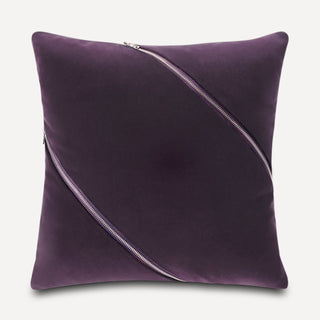 CASEY Square Throw Pillow in Plum