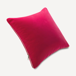 Shop our fuchsia toss pillow, the HALEY. Handmade from the finest velvet and materials by skilled craftspersons in our Manhattan studio.