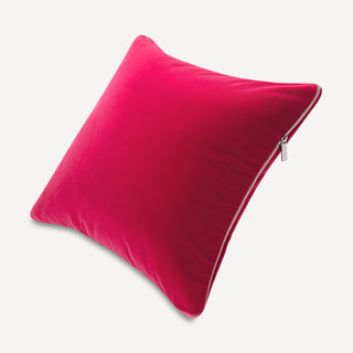 Shop our fuchsia toss pillow, the HALEY. Handmade from the finest velvet and materials by skilled craftspersons in our Manhattan studio.