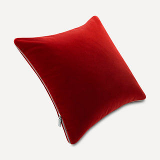 Shop our paprika toss pillow, the HALEY. Handmade from the finest velvet and materials by skilled craftspersons in our Manhattan studio.