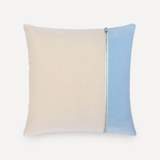 Shop our cream velvet throw pillow, the MAXIMILLIAN. Handmade from the finest luxury velvet and materials by skilled artisans in our Manhattan atelier.