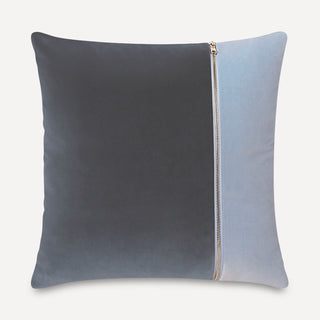 Shop our gray velvet throw pillow, the MAXIMILLIAN. Handmade from the finest velvet and materials by skilled craftspersons in our Manhattan studio.