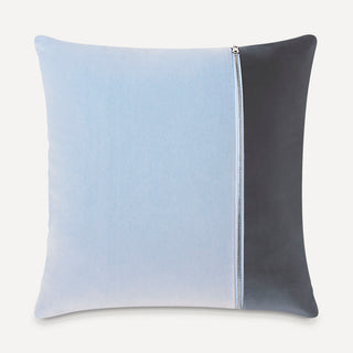 Shop our gray velvet throw pillow, the MAXIMILLIAN. Handmade from the finest velvet and materials by skilled craftspersons in our Manhattan studio.