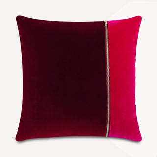 Shop our burgundy velvet throw pillow, the MAXIMILLIAN. Handmade from the finest velvet and materials by skilled craftspersons in our Manhattan studio.