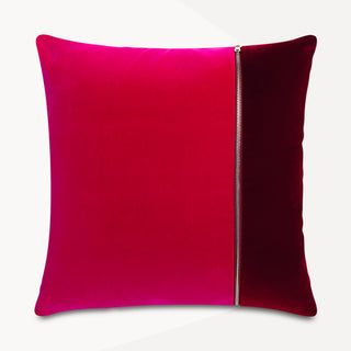 Shop our burgundy velvet throw pillow, the MAXIMILLIAN. Handmade from the finest velvet and materials by skilled craftspersons in our Manhattan studio.