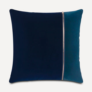 Shop our blue velvet throw pillow, the MAXIMILLIAN. Handmade from the finest velvet and materials by skilled craftspersons in our Manhattan studio.