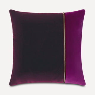 Shop our purple velvet throw pillow, the MAXIMILLIAN. Handmade from the finest velvet and materials by skilled craftspersons in our Manhattan studio.