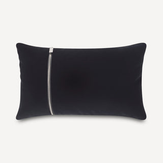 Shop our black velvet lumbar pillow, the SOPHIE. Handmade from the finest velvet and materials by skilled craftspersons in our Manhattan studio.