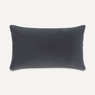 Shop our gray velvet lumbar pillow, the SOPHIE. Handmade from the finest velvet and materials by skilled craftspersons in our Manhattan studio.