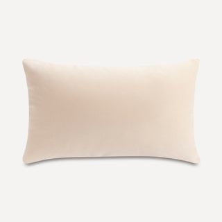 Shop our cream velvet lumbar pillow, the SOPHIE. Handmade from the finest velvet and materials by skilled craftspersons in our Manhattan studio.