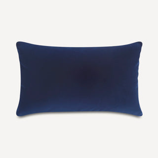 Shop our navy velvet lumbar pillow, the SOPHIE. Handmade from the finest velvet and materials by skilled craftspersons in our Manhattan studio.