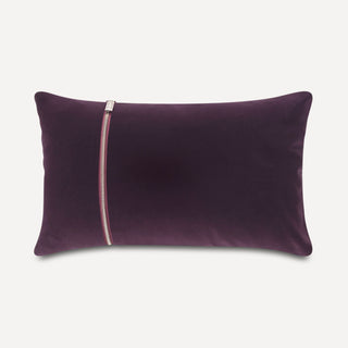 Shop our plum velvet lumbar pillow, the SOPHIE. Handmade from the finest velvet and materials by skilled craftspersons in our Manhattan studio.