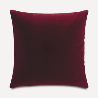 Shop our burgundy velvet pillow, the SOPHIE. Handmade from the finest velvet and materials by skilled craftspersons in our Manhattan studio.