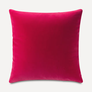 Shop our fuchsia velvet pillow, the SOPHIE. Handmade from the finest velvet and materials by skilled craftspersons in our Manhattan studio.