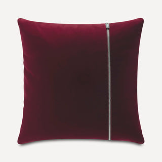 Shop our burgundy velvet pillow, the SOPHIE. Handmade from the finest velvet and materials by skilled craftspersons in our Manhattan studio.