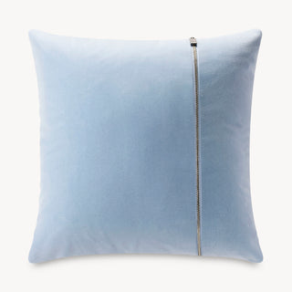 Shop our light blue velvet pillow, the SOPHIE. Handmade from the finest velvet and materials by skilled craftspersons in our Manhattan studio.