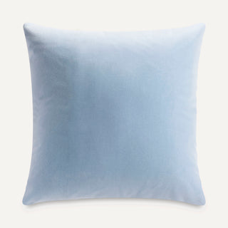 Shop our light blue velvet pillow, the SOPHIE. Handmade from the finest velvet and materials by skilled craftspersons in our Manhattan studio.