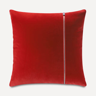 Shop our paprika velvet pillow, the SOPHIE. Handmade from the finest velvet and materials by skilled craftspersons in our Manhattan studio.