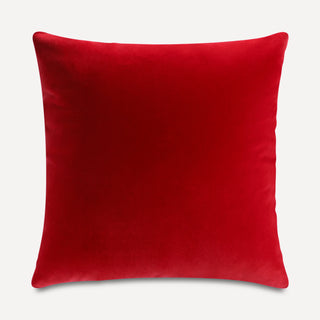 Shop our paprika velvet pillow, the SOPHIE. Handmade from the finest velvet and materials by skilled craftspersons in our Manhattan studio.